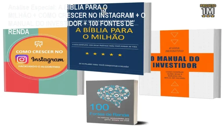 Análise Especial: A BÍBLIA PARA O MILHÃO + COMO CRESCER NO INSTAGRAM + O MANUAL DO INVESTIDOR + 100 FONTES DE RENDA 7 https://ondeaprender.com.br/luiz-criasom-destravando-a-penta/ Capa informativa sobre o tema A BÍBLIA PARA O MILHÃO + COMO CRESCER NO INSTAGRAM + O MANUAL DO INVESTIDOR + 100 FONTES DE RENDA