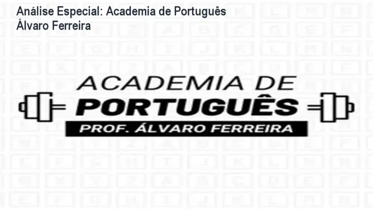 Capa informativa sobre o tema Academia de Português Álvaro Ferreira
