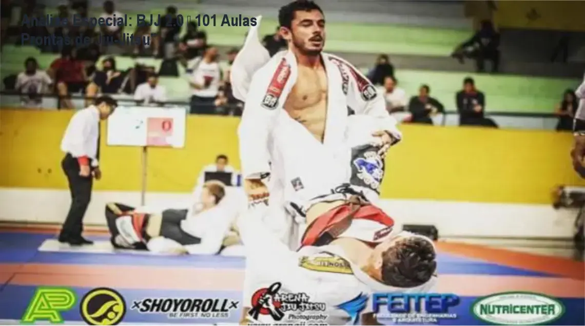 Capa informativa sobre o tema BJJ 2.0 – 101 Aulas Prontas de Jiu-Jitsu"