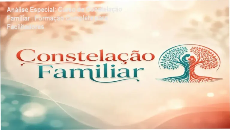 Capa informativa sobre o tema Curso de Constelação Familiar – Formação Completa para Facilitadores