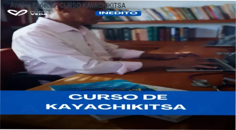 Análise Especial: CURSO KAYACHIKITSA 1 https://ondeaprender.com.br/ Capa informativa sobre o tema CURSO KAYACHIKITSA
