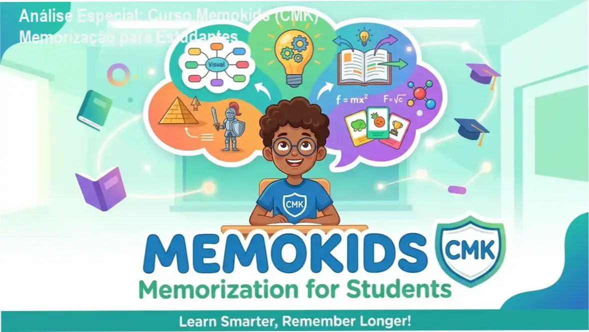 Análise Especial: Curso Memokids (CMK) Memorização para Estudantes 1 https://ondeaprender.com.br/curso-memokids-cmk-memorizacao-para-estudantes-8/ Capa informativa sobre o tema Curso Memokids (CMK) Memorização para Estudantes