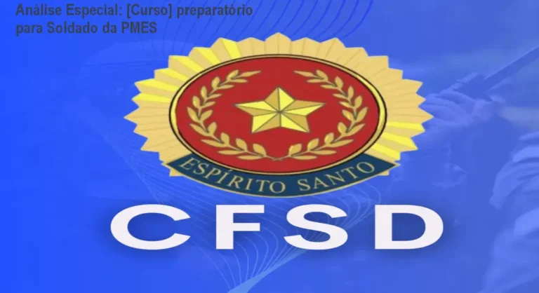 Capa informativa sobre o tema [Curso] preparatório para Soldado da PMES
