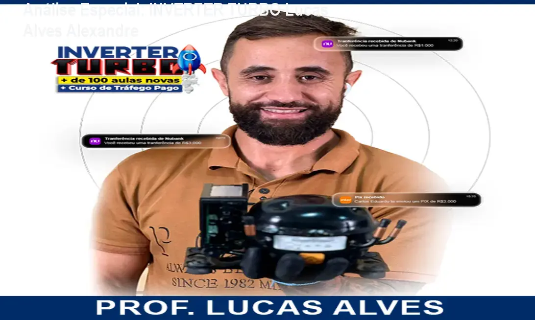 Capa informativa sobre o tema INVERTER TURBO Lucas Alves Alexandre