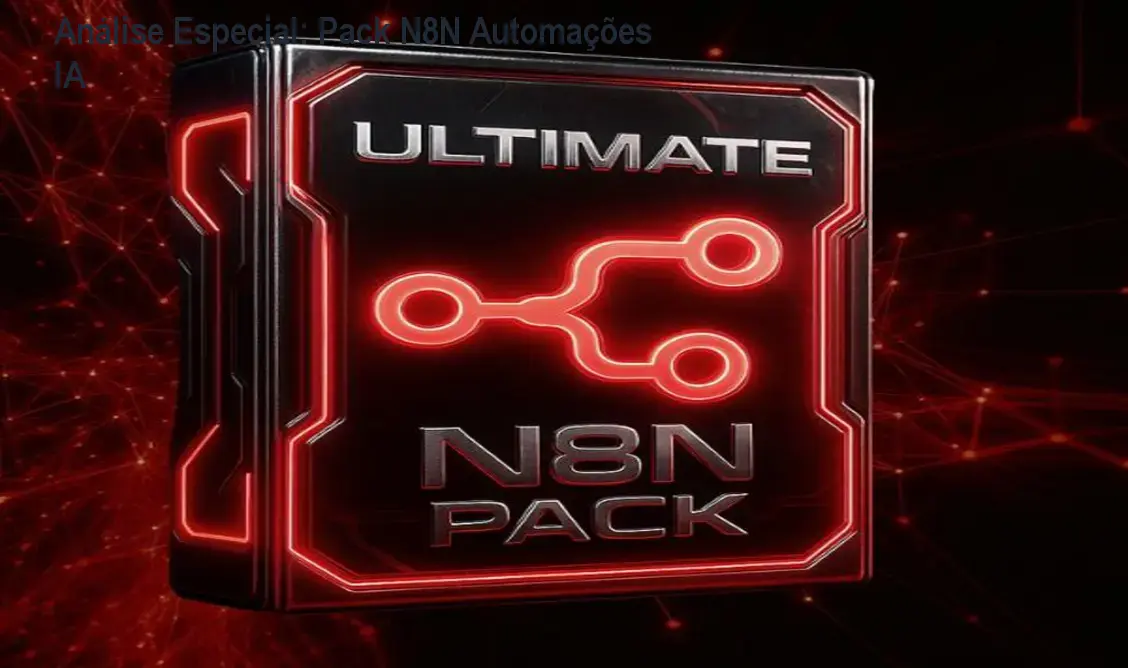 Análise Especial: Pack N8N Automações IA 1 https://ondeaprender.com.br/pack-n8n-automacoes-ia/ Capa informativa sobre o tema Pack N8N Automações IA