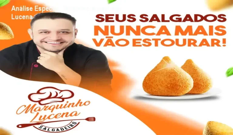 Análise Especial: Salgados Marquinho Lucena 6 https://ondeaprender.com.br/ Capa informativa sobre o tema Salgados Marquinho Lucena
