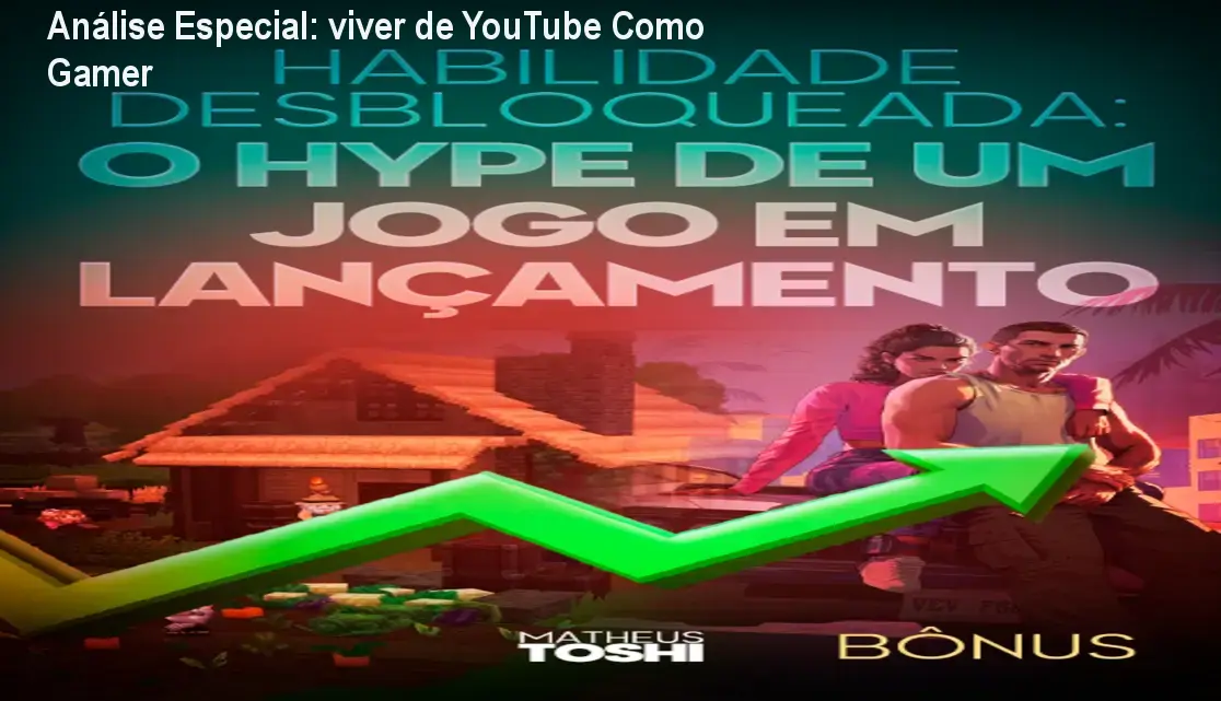 Análise Especial: viver de YouTube Como Gamer 1 https://ondeaprender.com.br/viver-de-youtube-como-gamer/ Capa informativa sobre o tema viver de YouTube Como Gamer