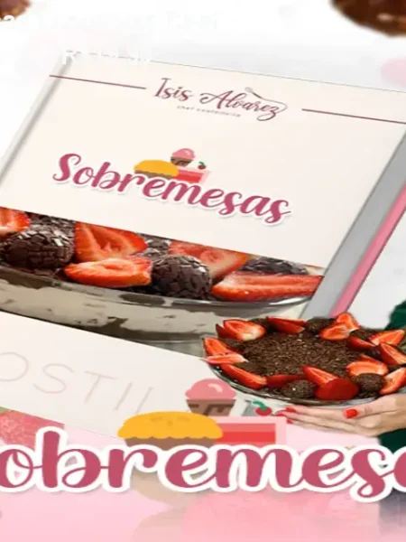 Apostila Sobremesas Lucrativas Chef Isis: Onde Comprar por R$19,90