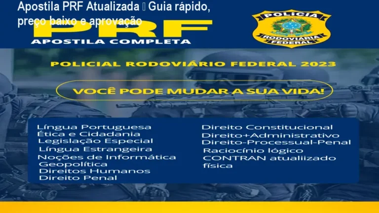 Apostila PRF Atualizada – Guia rápido, preço baixo e aprovação 2 https://ondeaprender.com.br/mateus-oliver-eja-supletivo-6-meses-ead/ Apostila PRF Atualizada em PDF, baixada em dispositivo, mostrando dicas de estudo para candidatos à Polícia Rodoviária Federal