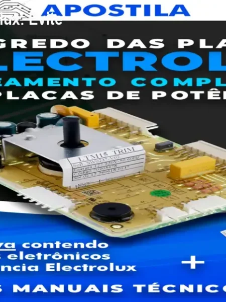 Apostila Placas Electrolux: Evite Placas Caras Preço