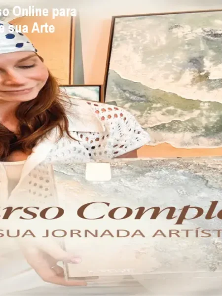 Arte Texturizada: Curso Online para Iniciantes – Transforme sua Arte