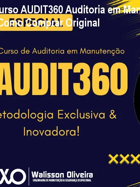 Curso AUDIT360 Auditoria em Manutenção – Como Comprar Original