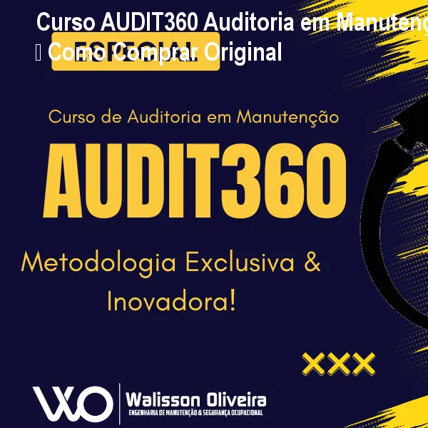 Curso AUDIT360 Auditoria em Manutenção – Como Comprar Original 1 https://ondeaprender.com.br/aprender/audit360-auditoria-em-manutencao-seguro/ Curso AUDIT360 Auditoria em Manutenção – Como Comprar Original