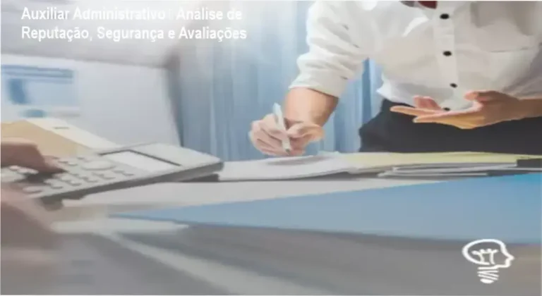 Auxiliar Administrativo Portal Jovem Empreendedor reputação, segurança e confiabilidade