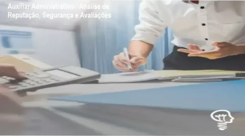 Auxiliar Administrativo Portal Jovem Empreendedor reputação, segurança e confiabilidade