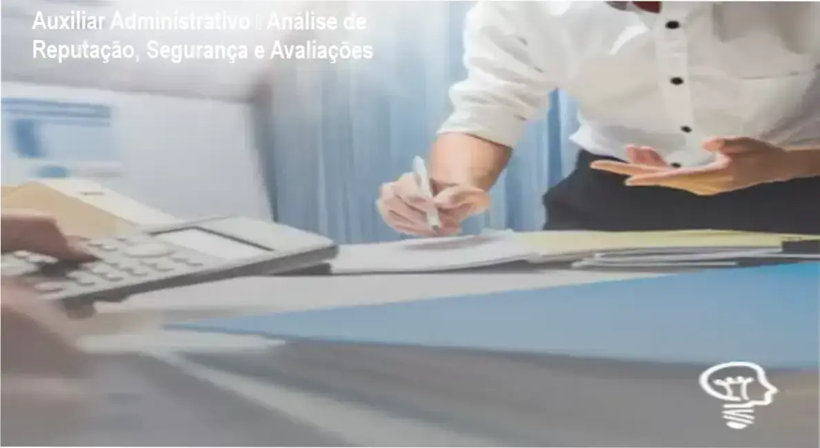 Auxiliar Administrativo Portal Jovem Empreendedor reputação, segurança e confiabilidade
