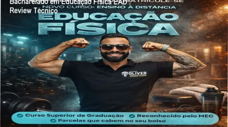 Bacharelado em Educação Física EAD Instituto Óliver – bastidores e funcionamento interno