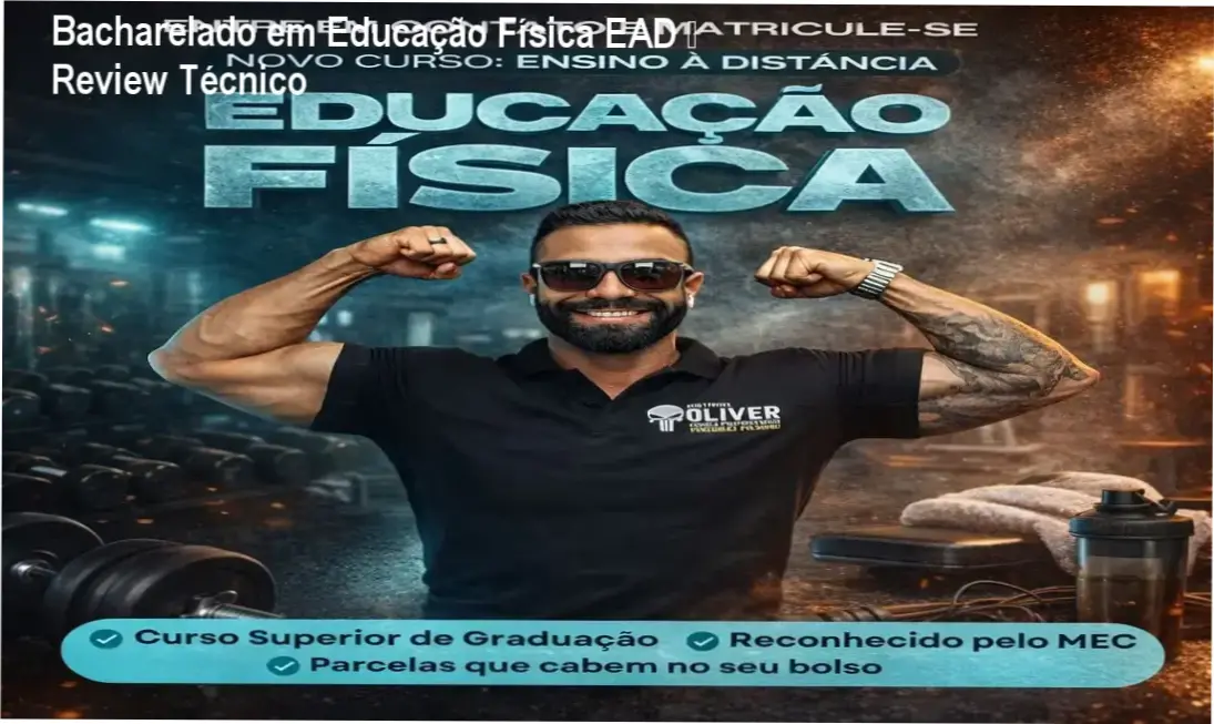 Bacharelado em Educação Física EAD Instituto Óliver – bastidores e funcionamento interno