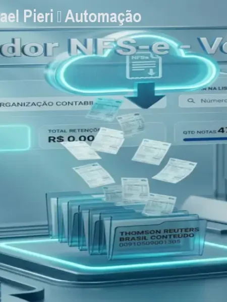 Baixador NFSe Michael Pieri – Automação Segura e Rápida