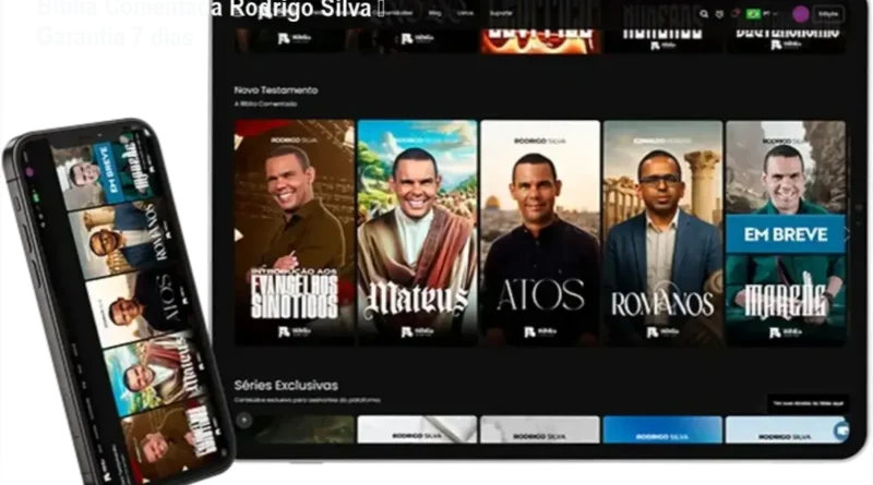 Bíblia Comentada de Rodrigo Silva – compra segura e acesso oficial