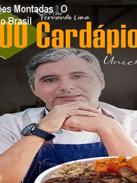 Cardápio 500 Opções Montadas – O Primeiro e Único do Brasil