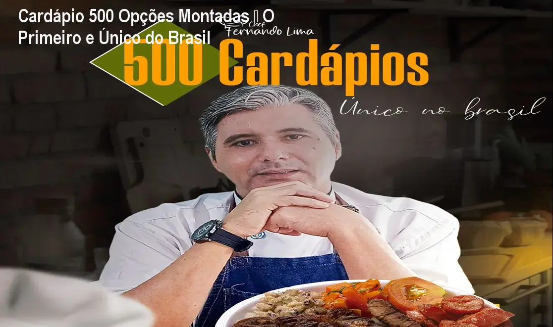 Cardápio 500 Opções Montadas – O Primeiro e Único do Brasil 1 https://ondeaprender.com.br/aprender/cardapio-500-opcoes-montadas-unico-brasil-seguro/ Cardápio 500 Opções Montadas – O Primeiro e Único do Brasil
