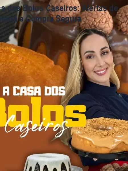 Casa dos Bolos Caseiros: Alertas de Pirataria e Compra Segura