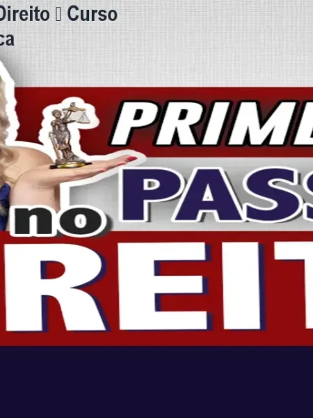 Primeiros Passos no Direito – Curso Online de Base Jurídica