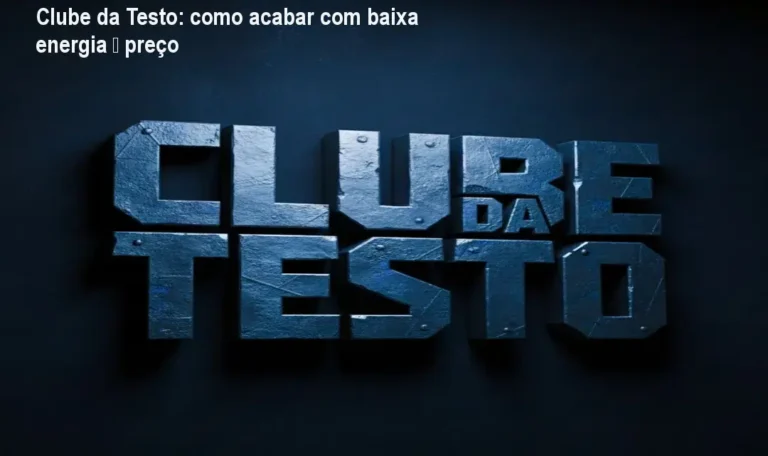 Homem energizado após aplicar os protocolos do Clube da Testo