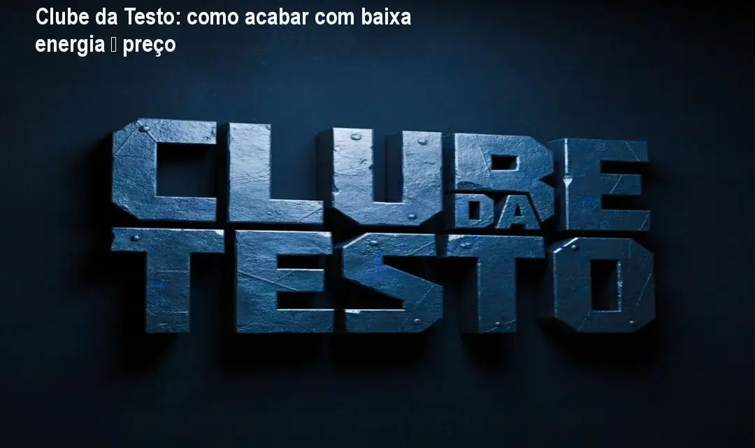 Homem energizado após aplicar os protocolos do Clube da Testo