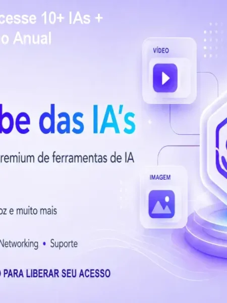 Clube das IA's: Acesse 10+ IAs + Desconto no Plano Anual