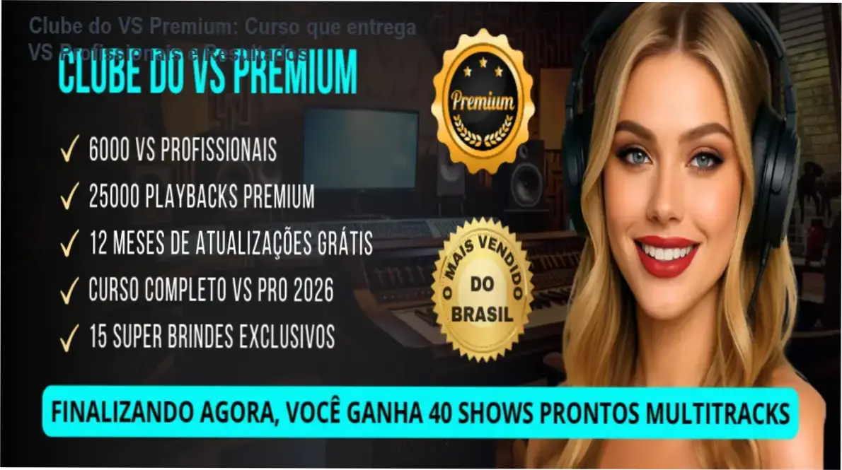 Clube do VS Premium: Curso que entrega VS Profissionais e Resultados 1 https://ondeaprender.com.br/clube-do-vs-premium-curso-resultados-profissionais/ Clube do VS Premium para músicos que buscam autonomia e som profissional ao vivo