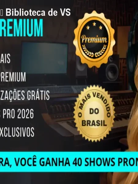 Clube do VS Premium – Biblioteca de VS e Curso Reaper