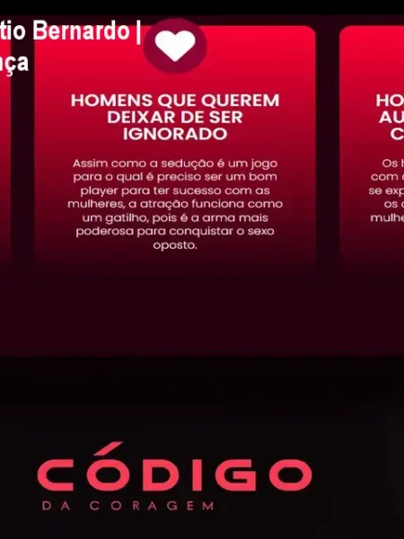 Código da Coragem – Titio Bernardo | Certificação em Liderança