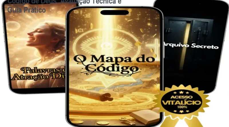 Imagem do Guia Tutorial do Código de Deus mostrando página do curso e benefícios