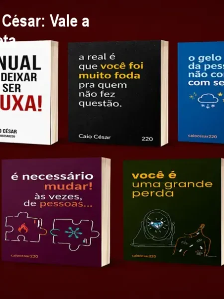 Coleção 09 Livros Caio César: Vale a Pena? Resenha Completa
