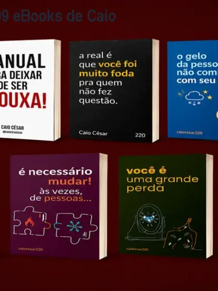 Coleção Completa 09 eBooks de Caio César – R$44,90