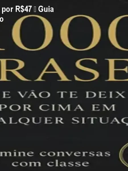 1000 Frases Poderosas por R$47 – Guia Prático de Comunicação