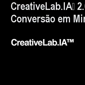 CreativeLab.IA™ 2.0: Crie Artes de Alta Conversão em Minutos 1 https://ondeaprender.com.br/aprender/creativelab-ia-2-0-criar-artes-conversao-com-simples-prompt/ CreativeLab.IA™ 2.0: Crie Artes de Alta Conversão em Minutos