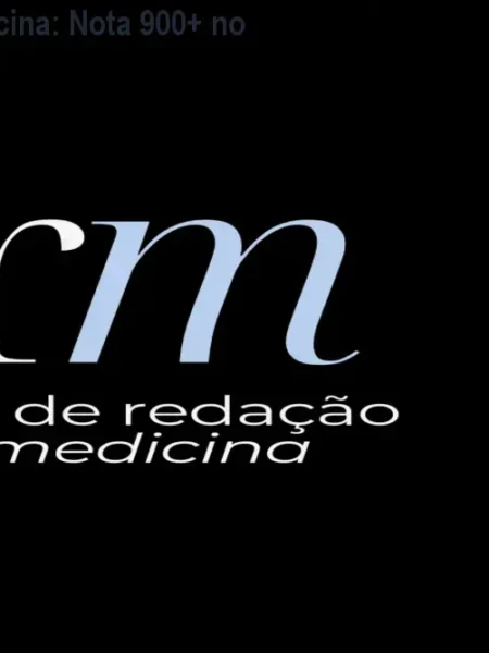CRM - Redação Medicina: Nota 900+ no ENEM e Vestibulares