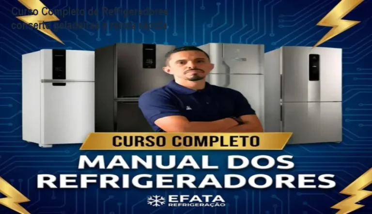 Imagem ilustrativa do curso online de manutenção de geladeiras e empreender no setor