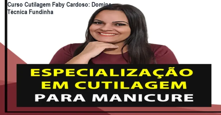 Manicure aplicando corte bordado após curso de cutilagem da Faby Cardoso