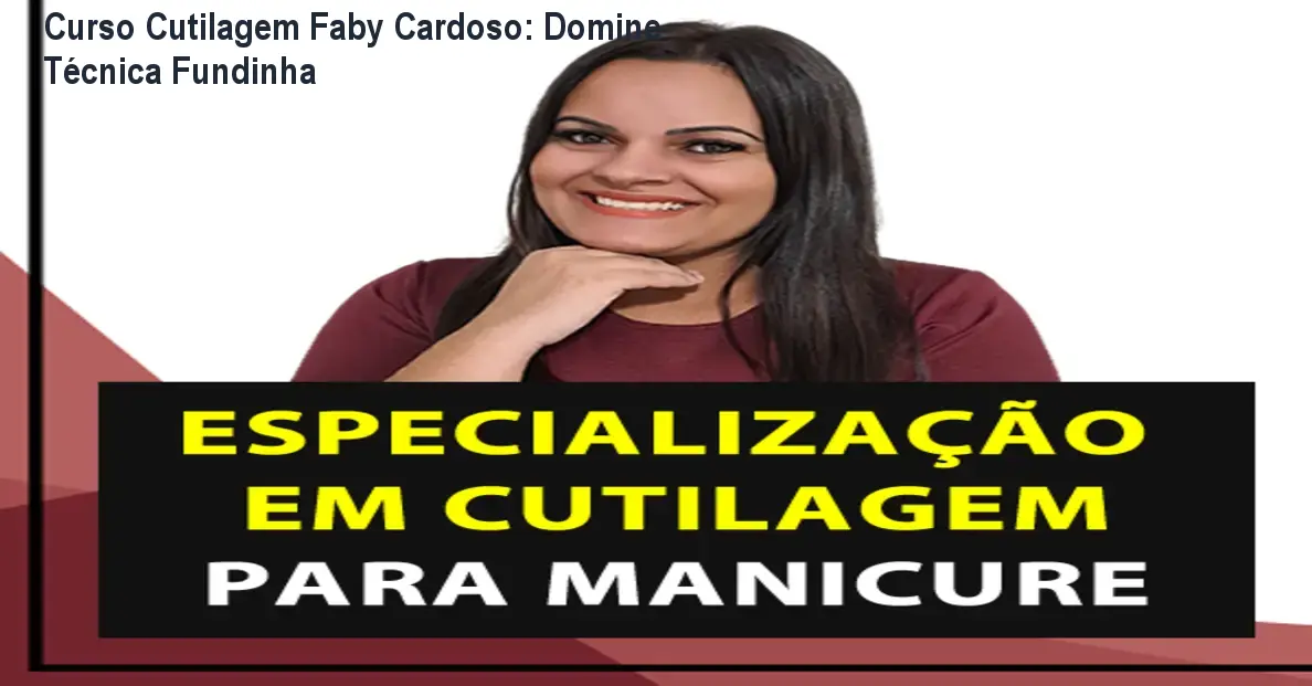 Manicure aplicando corte bordado após curso de cutilagem da Faby Cardoso