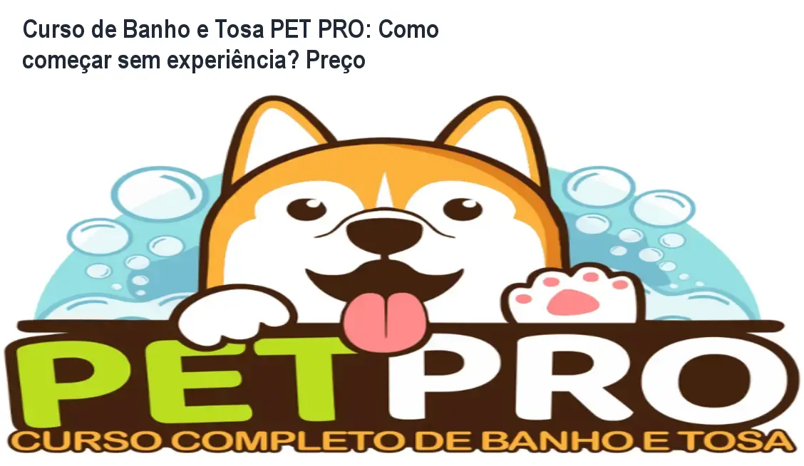 Curso de Banho e Tosa PET PRO: Como começar sem experiência? Preço 1 https://ondeaprender.com.br/aprender/curso-de-banho-e-tosa-pet-pro-como-comecar-sem-experiencia-preco/ Curso de Banho e Tosa PET PRO: Como começar sem experiência? Preço
