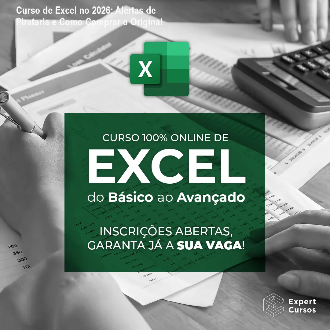 Curso de Excel no 2026: Alertas de Pirataria e Como Comprar o Original 1 https://ondeaprender.com.br/aprender/curso-de-excel-2026-seguro/ Curso de Excel no 2026: Alertas de Pirataria e Como Comprar o Original