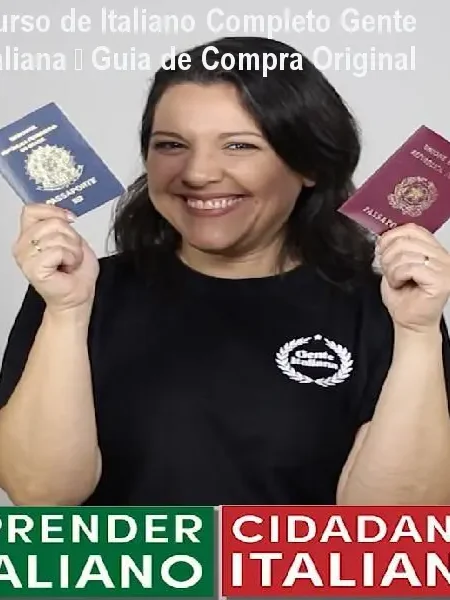 Curso de Italiano Completo Gente Italiana – Guia de Compra Original