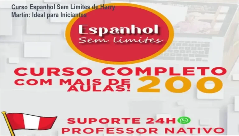 Curso Espanhol Sem Limites de Harry Martin – investimento R$500