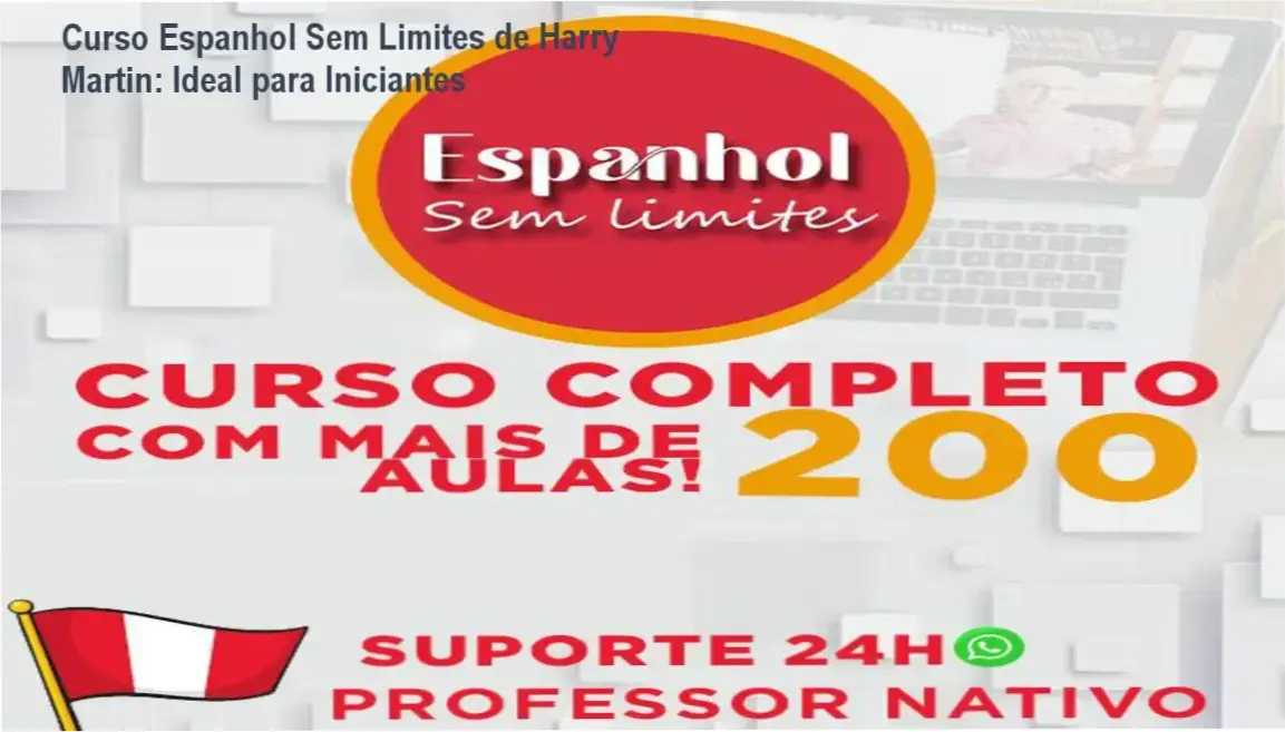 Curso Espanhol Sem Limites de Harry Martin – investimento R$500