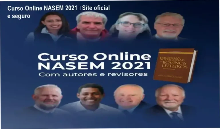 Curso Online NASEM 2021 página oficial para compra segura