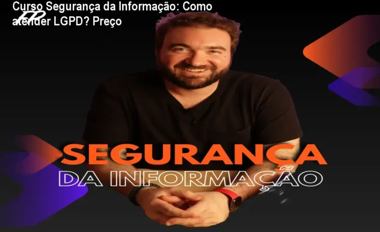 Imagem ilustrando o Curso Online Segurança da Informação focado na LGPD